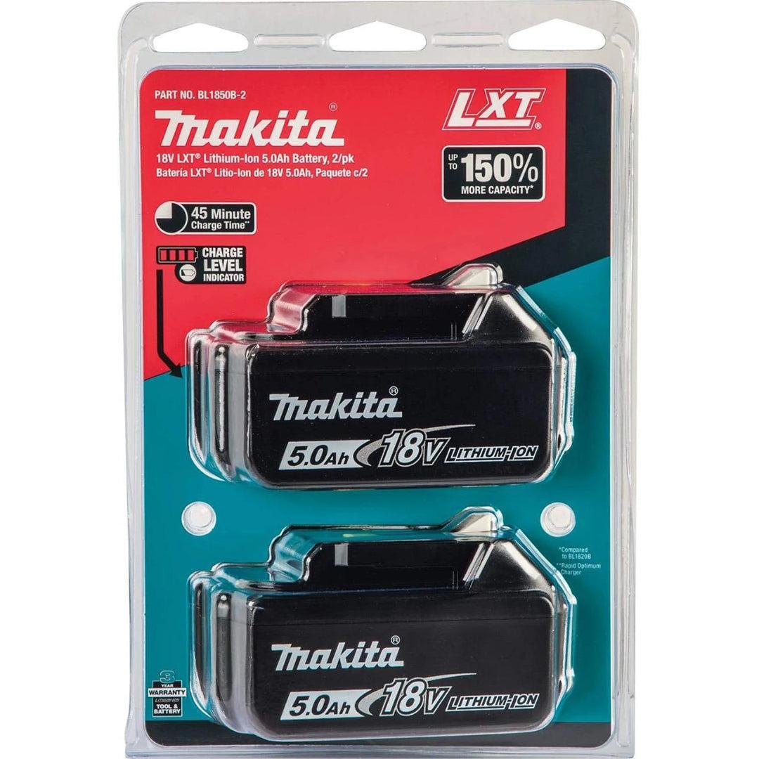 π© Makita DTD153RTJ 18V LXT Brushless Impact Driver Set β π 2Γ5.0Ah Batteries, β‘ Charger & π§³ Makpac Case