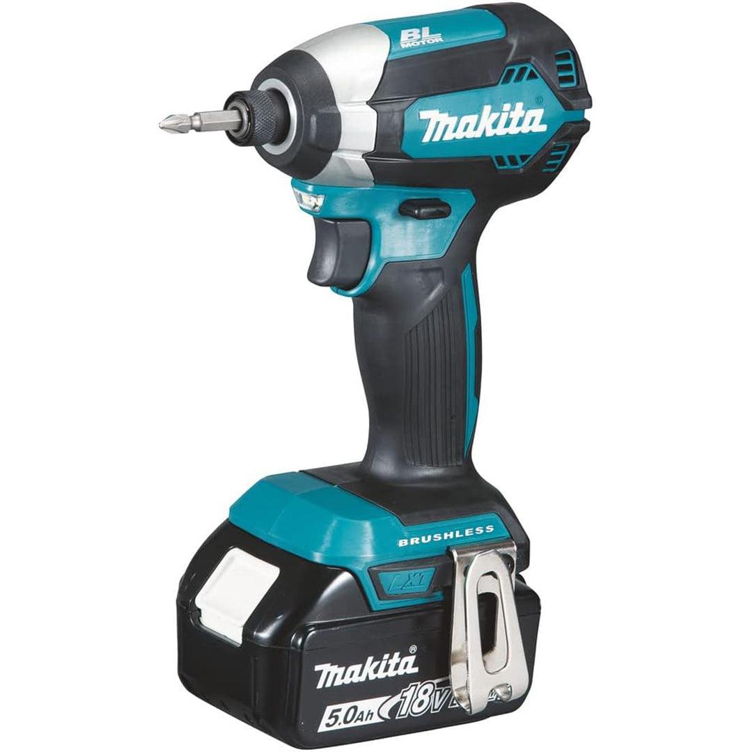 π© Makita DTD153RTJ 18V LXT Brushless Impact Driver Set β π 2Γ5.0Ah Batteries, β‘ Charger & π§³ Makpac Case