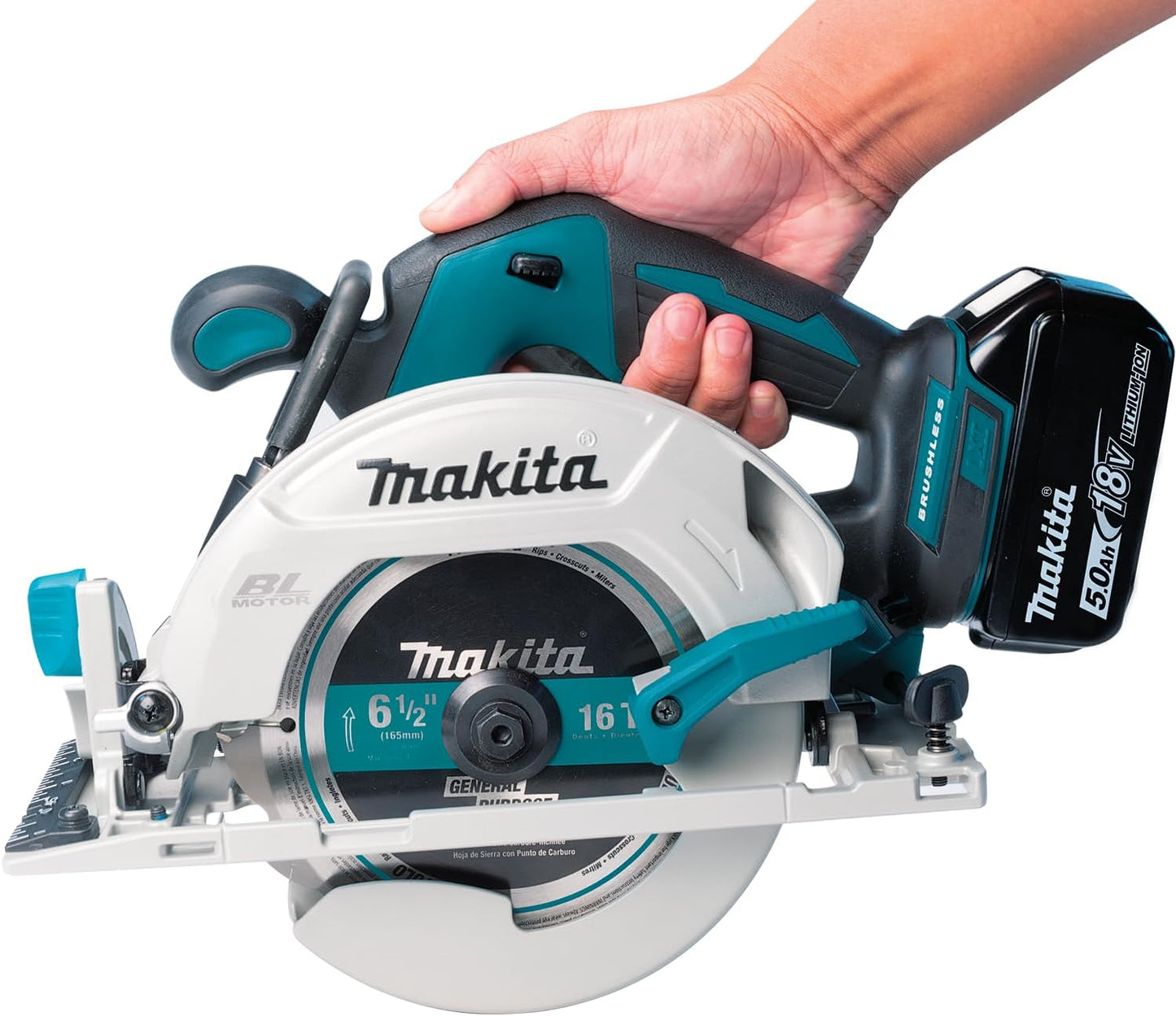 Makita DHS680Z 18V Li-Ion LXT Brushless Circular Saw 165mm – Batteries & Charger Not Included