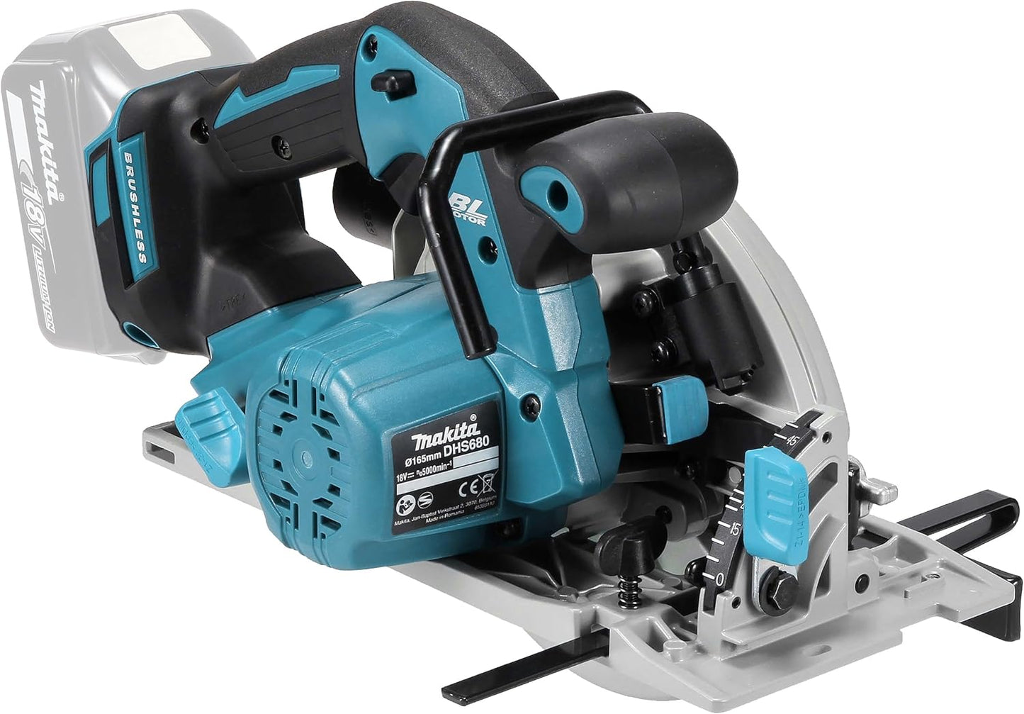 Makita DHS680Z 18V Li-Ion LXT Brushless Circular Saw 165mm – Batteries & Charger Not Included