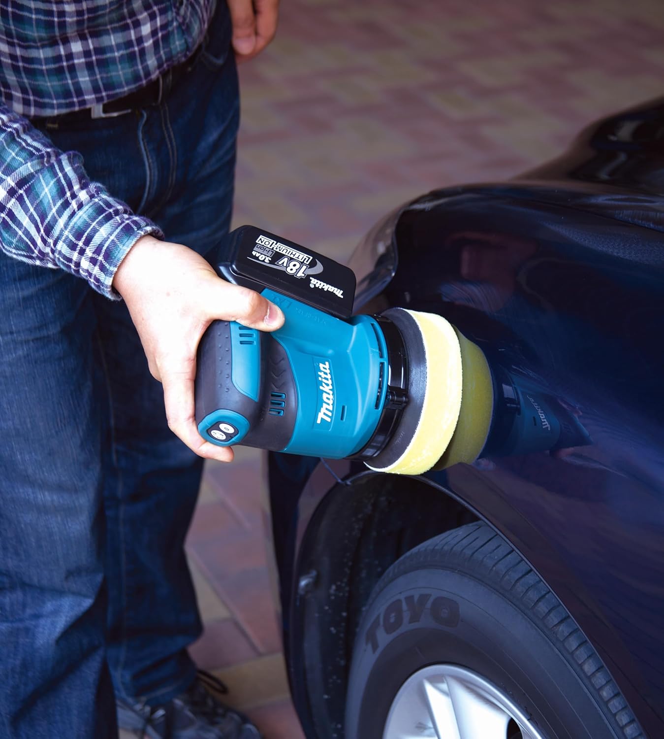 Makita DBO180Z 18V LXT Cordless Random Orbital Sander – Body Only