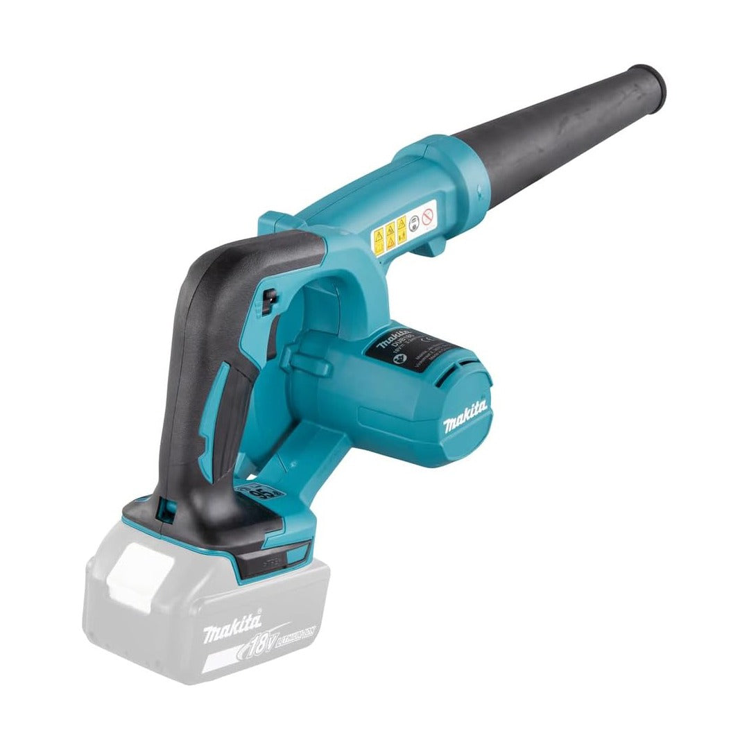 Makita DUB185 18V LXT Cordless Blower with Dust Collection Bag & 2x 5.0Ah Battery Packs