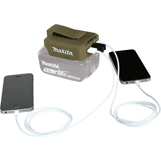 🔋 Makita ADP05 18V LXT Cordless Power Source – 📱 Portable USB Charging Adapter